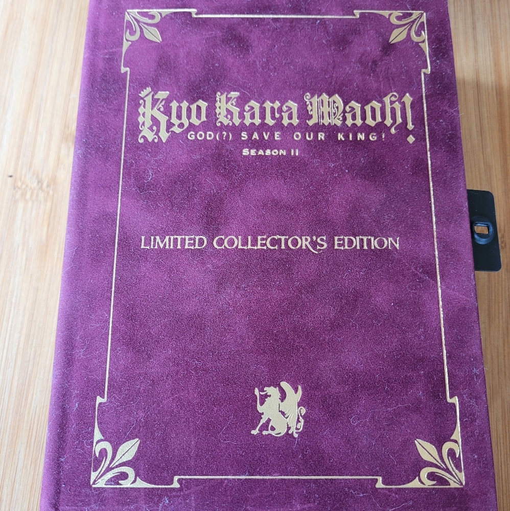 Kyo Kara Maoh Season 2 Collectors Case with Vollume 1 DVD and Cell